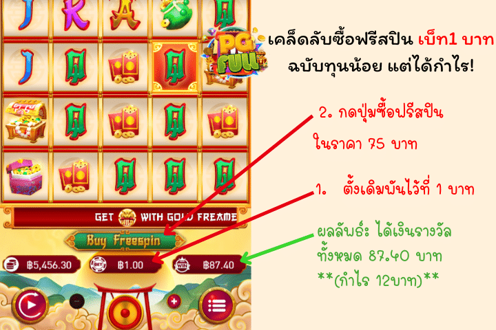 รีวิวเกม Blessing of the Tiger พร้อมเคล็ดลับซื้อฟรีสปิน บาทเดียวก็เสียวได้! - เคล็ดลับซื้อฟรีสปิน เบ็ท 1 บาท ฉบับทุนน้อย แต่ได้กำไร!