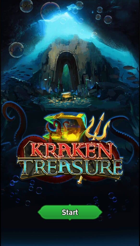 รูปแบบการเดิมพันเกม KRAKEN TREASURE