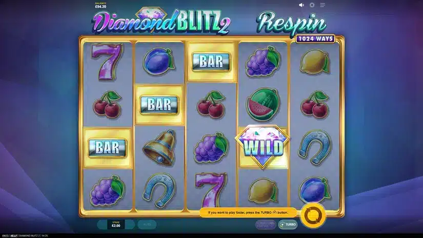 รูปแบบการชนะในเกม Diamond Blitz 2